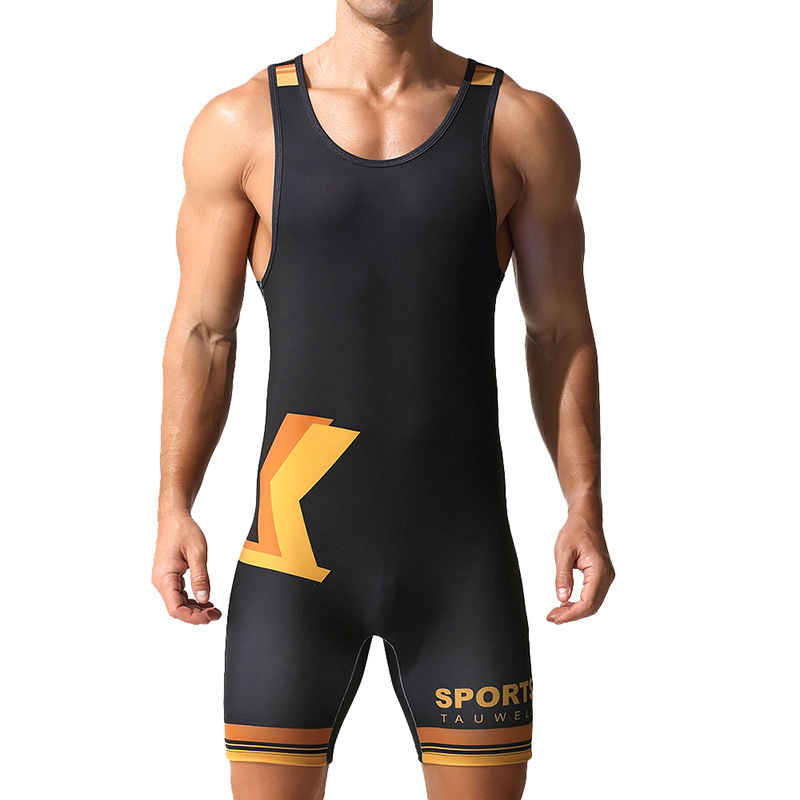 Cycling Gear Men - TAUWELL Singlet Atletik Pria Cetak Sublimasi