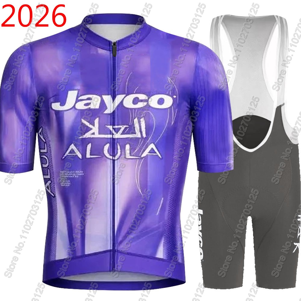 Cycling Bib Shorts - Jersey Bersepeda Jayco Alula 2026 Set
