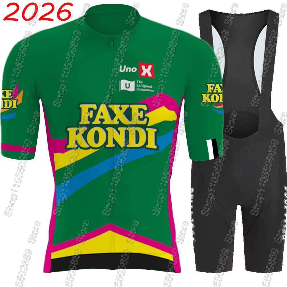 Cycling Bib Shorts - Set Jersey Sepeda Tim UNO X