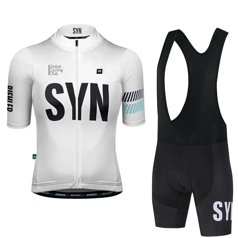 Cycling Bib Shorts - Jersey Sepeda Pria SYN untuk Musim