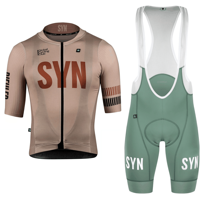 Cycling Bib Shorts - SYN baju bersepeda pria lengan pendek,