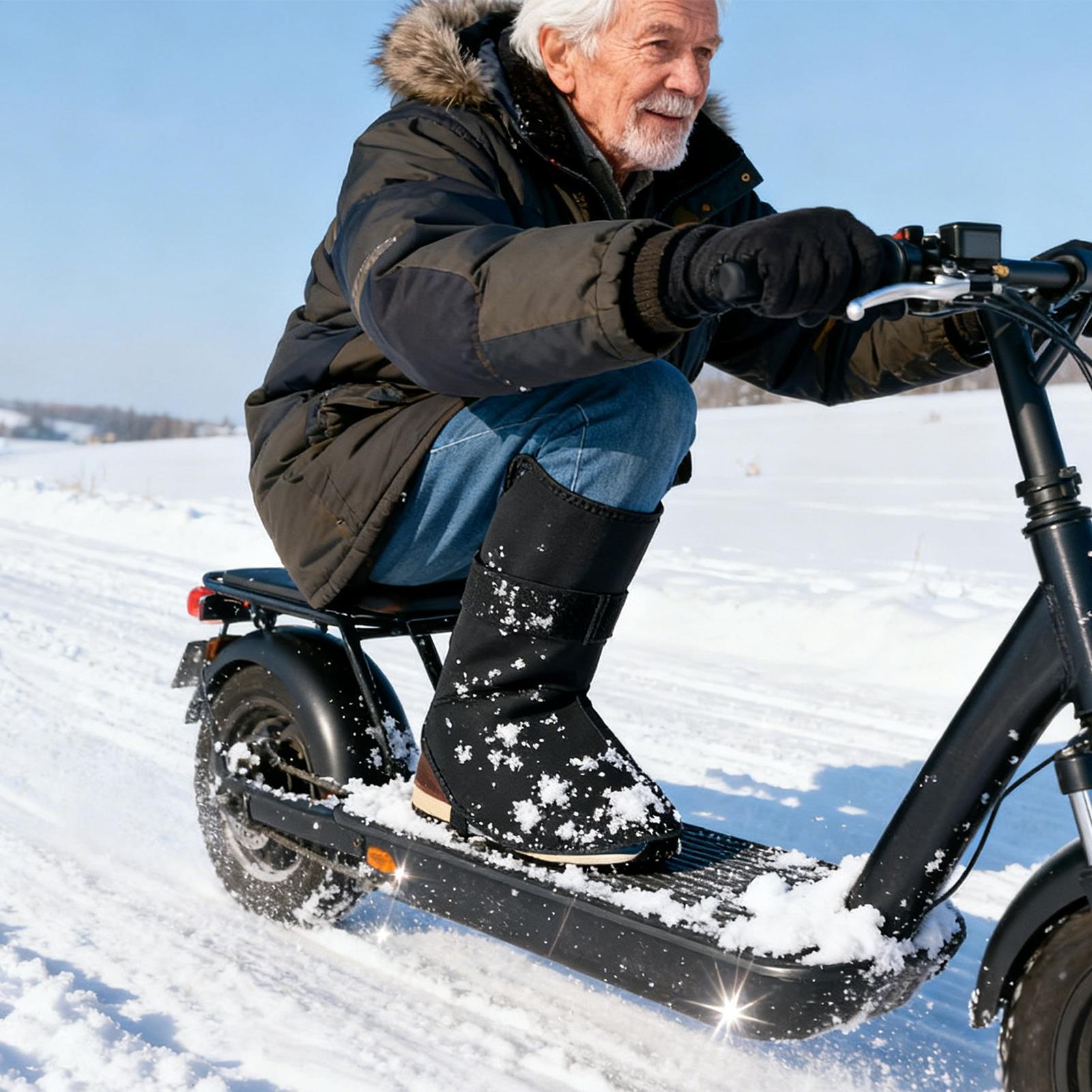 Cycling Gear Winter - Penutup Sepatu Bersepeda Tahan Air Penutup