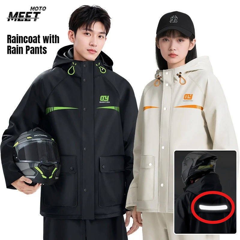 Cycling Gear Rain - Jas Hujan Anti Air dengan Celana