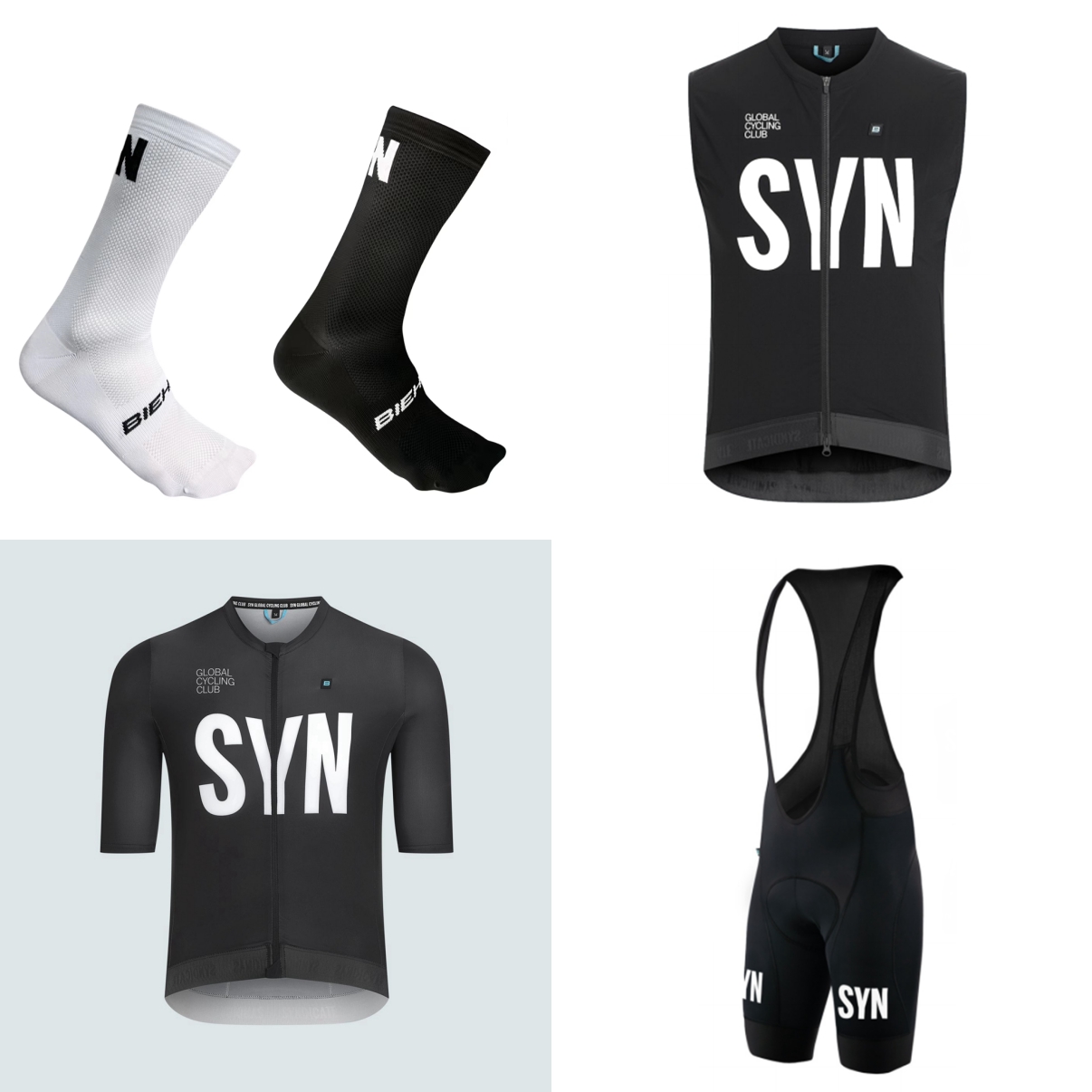 Cycling Bib Shorts - Setelan Bersepeda Lengan Pendek Musim Panas