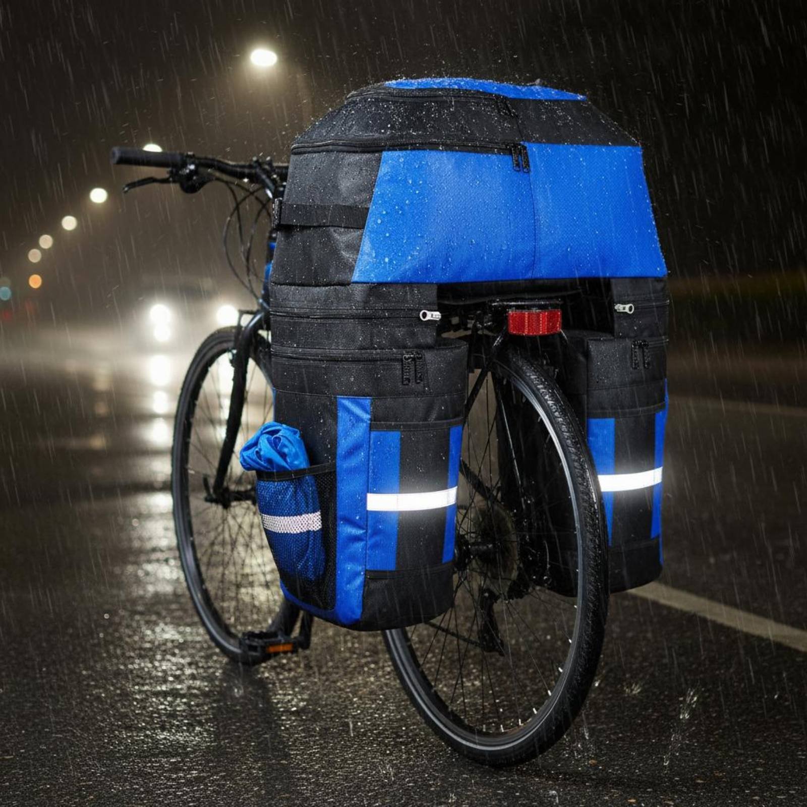 Cycling Gear For Rain - Tas Pannier Rak Belakang Sepeda, Tas