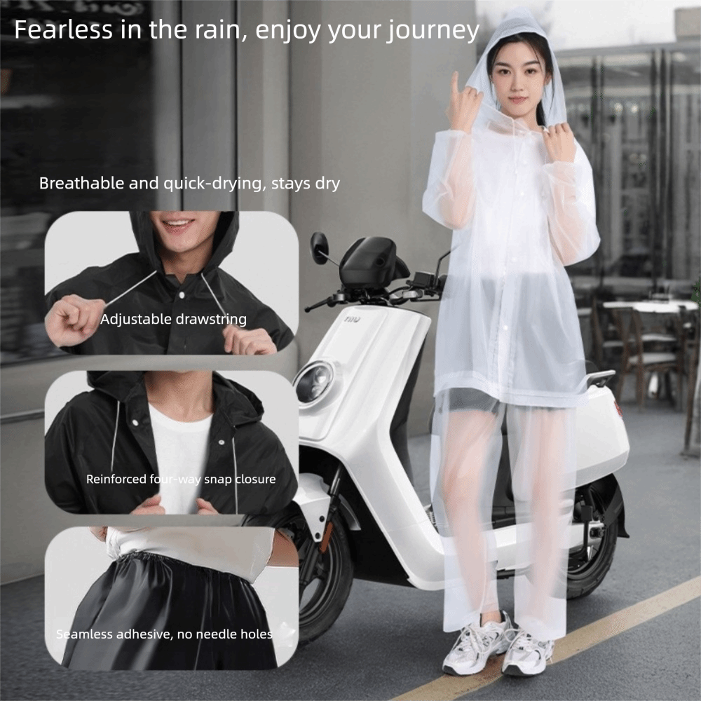 Set Jas Hujan Eva, Penutup Pen - Cycling Gear Rain ulasan dan harga