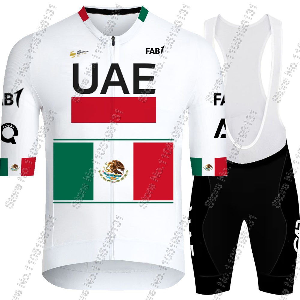 Seragam Sepeda Tim UAE Meksiko - Cycling Bib Shorts ulasan dan harga