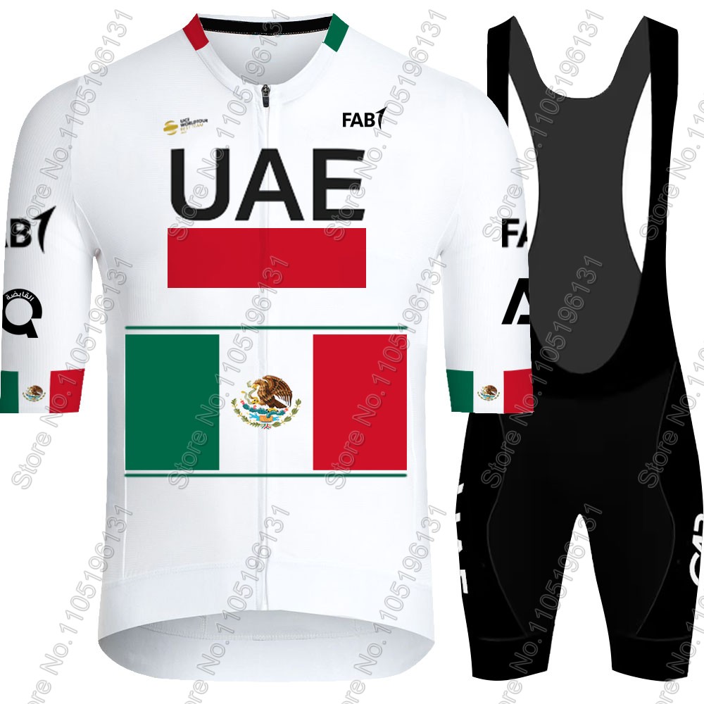 Seragam Sepeda Tim UAE Meksiko - Cycling Bib Shorts ulasan dan harga