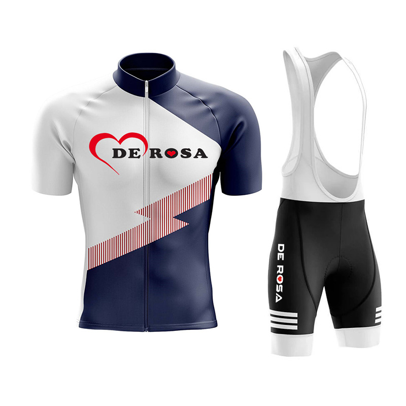 Pakaian bersepeda De Rosa, set - Cycling Bib Shorts ulasan dan harga