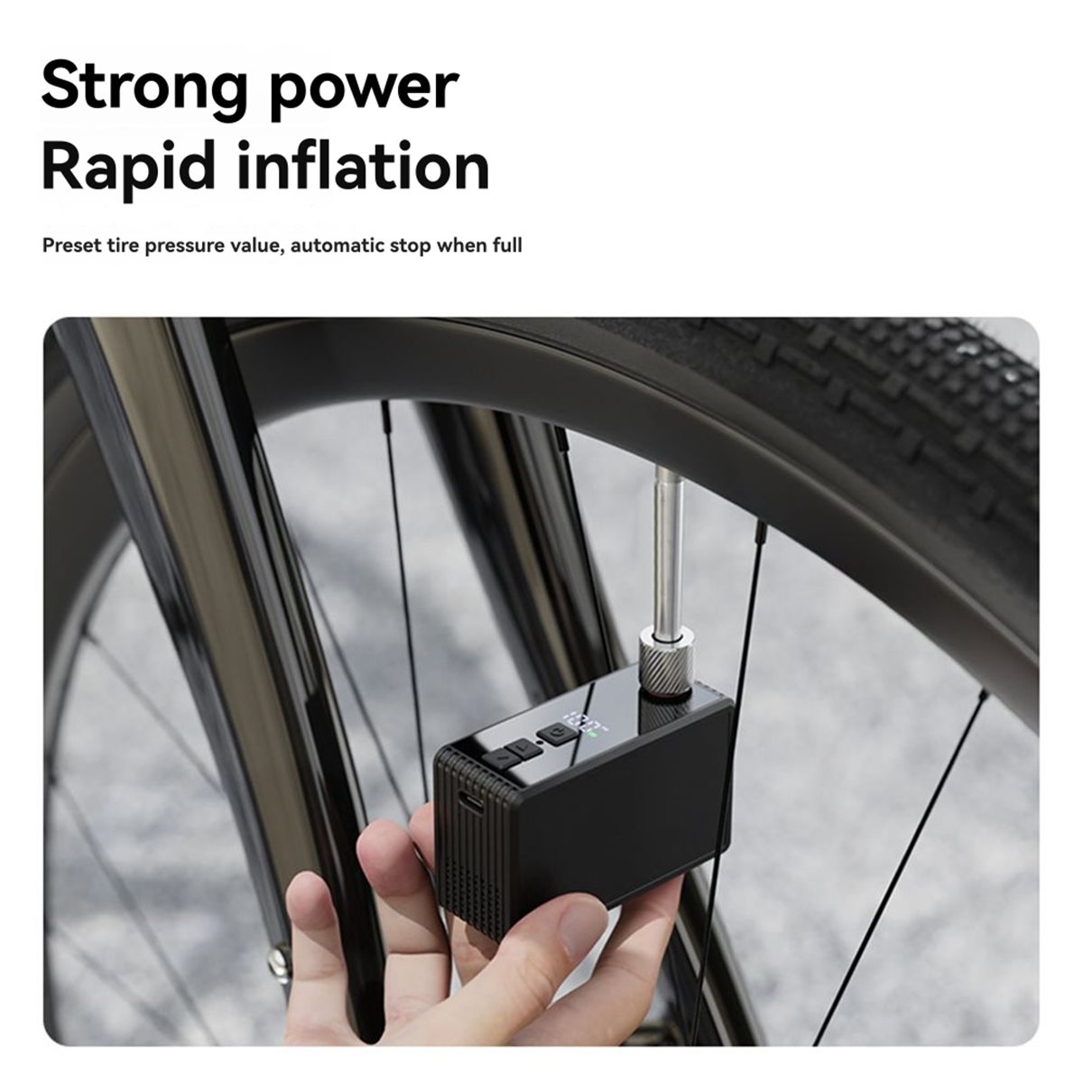 Pompa Udara Otomatis Elektrik  - Road Bike Tire ulasan dan harga