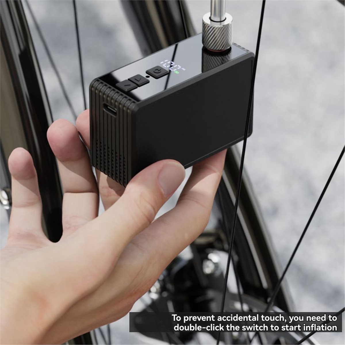 Pompa Udara Otomatis Elektrik  - Road Bike Tire ulasan dan harga
