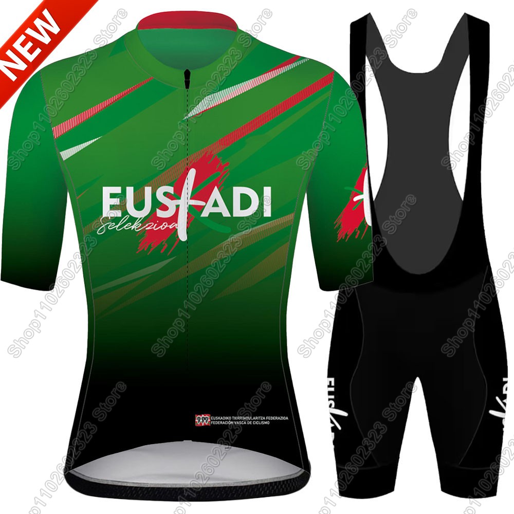 Jersey Bersepeda Tim Euskadi 2 - Cycling Bib Shorts ulasan dan harga