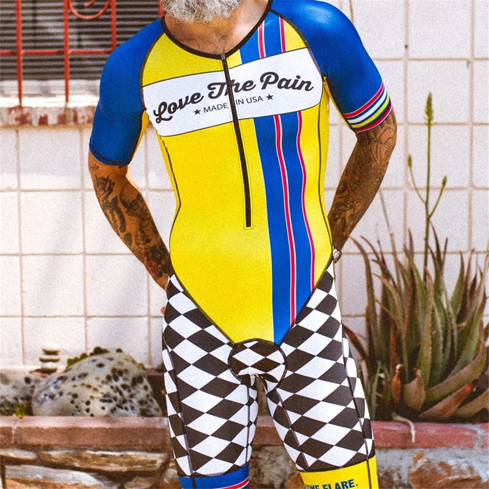 Baju Renang Tanpa Lengan untuk - Triathlon Cycling Kit ulasan dan harga