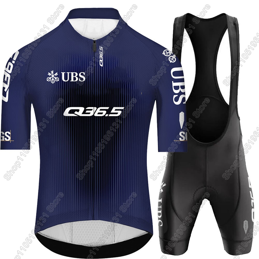Q36.5 Set Jersey Bersepeda Tim - Cycling Bib Shorts ulasan dan harga