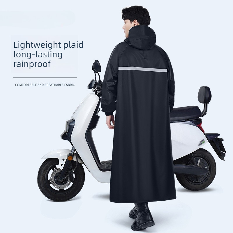 Jas Hujan Panjang Tahan Air un - Cycling Gear For Rain ulasan dan harga