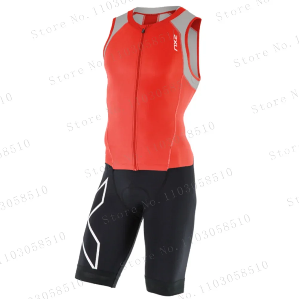 Zxu Trisuit Triathlon Pria Pak - Triathlon Cycling Kit ulasan dan harga
