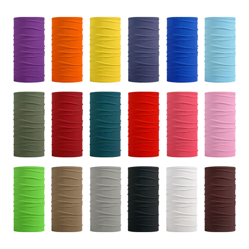 Bandana warna Solid tanpa keli - Cycling Gear Men ulasan dan harga