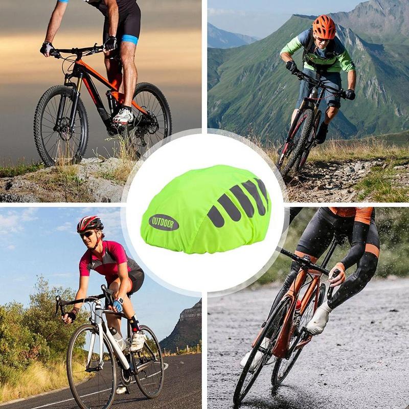 1 Buah Helm Sepeda Penutup Huj - Cycling Gear Rain ulasan dan harga