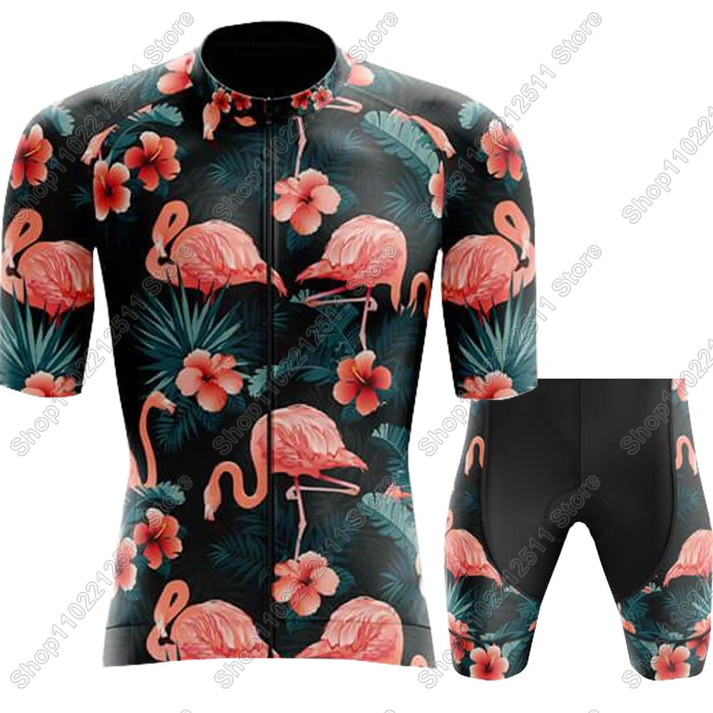 Set Jersey Bersepeda Flamingo  - Cycling Bib Shorts ulasan dan harga