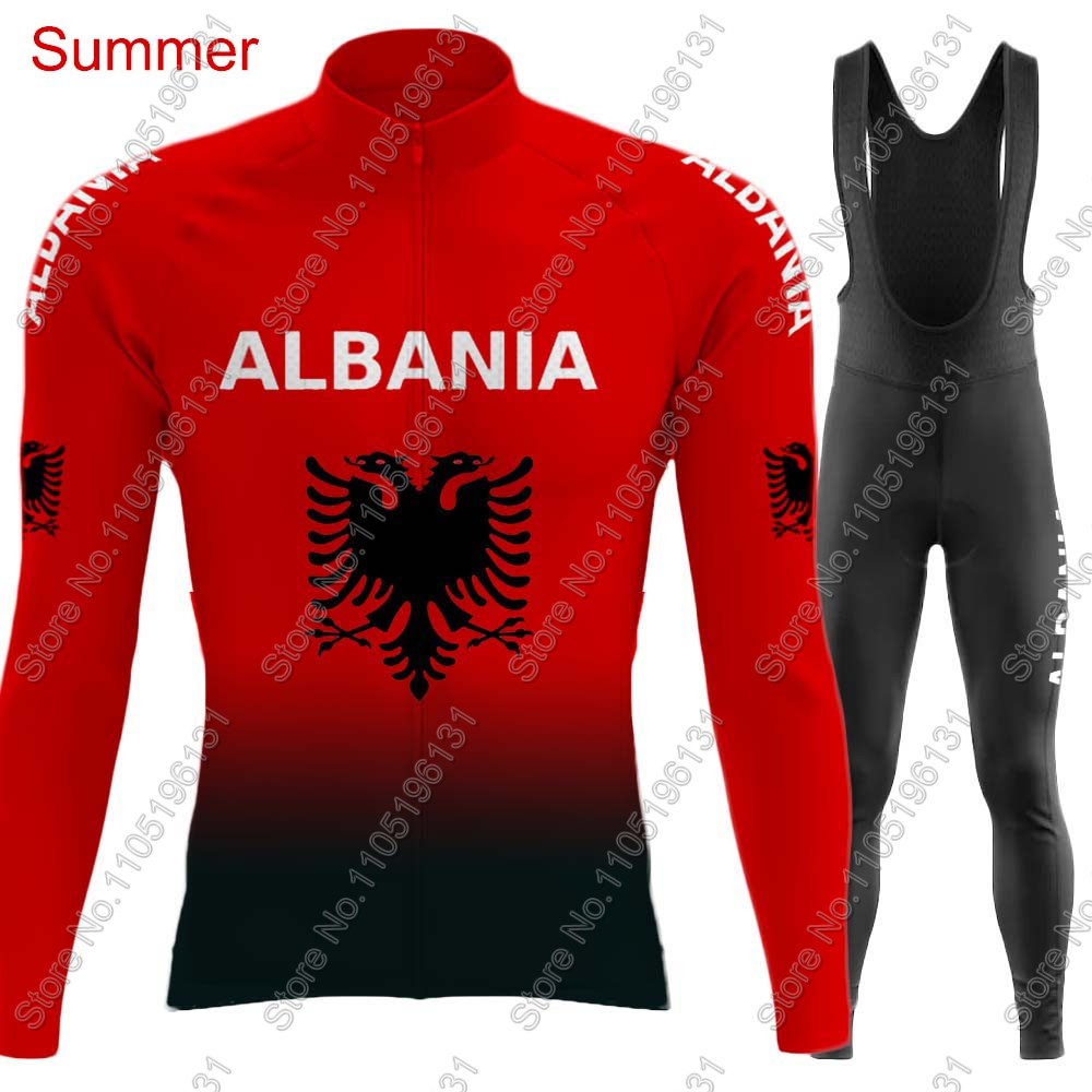 Seragam Tim Nasional Albania 2 - Cycling Gear Winter ulasan dan harga