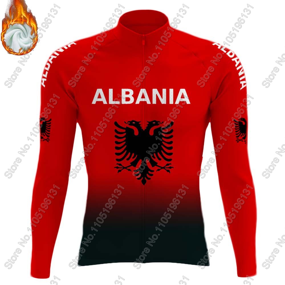 Seragam Tim Nasional Albania 2 - Cycling Gear Winter ulasan dan harga
