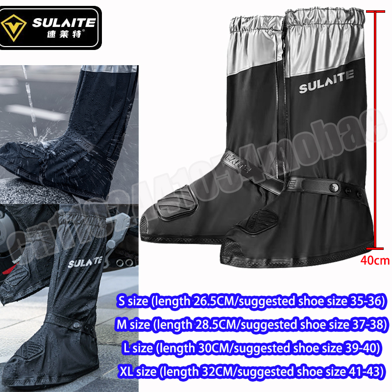 SULAITE Sepatu Bot Hujan Seped - Cycling Gear For Rain ulasan dan harga